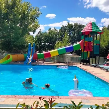 Campingplatz Mobil 34m² Avec Terrasse Pour 6 A - Api-1-52-331